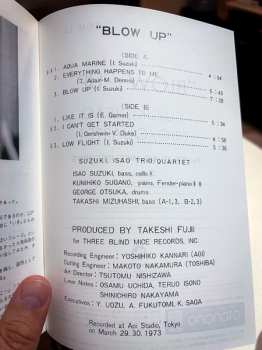 LP Isao Suzuki Trio: Blow Up = ブロー・アップ LTD