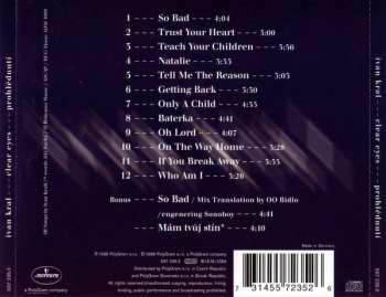 CD Ivan Kral: Clear Eyes - Prohlédnutí