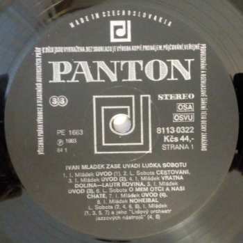 LP Ivan Mládek: Ivan Mládek Uvádí Zase Luďka Sobotu