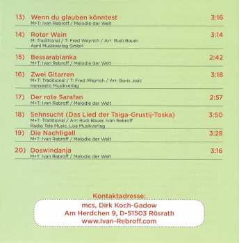 CD Ivan Rebroff: Erinnerungen An Ivan Rebroff – Seine Grossen Erfolge