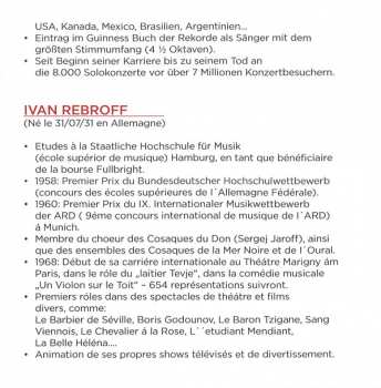 CD Ivan Rebroff: Erinnerungen An Ivan Rebroff – Seine Grossen Erfolge