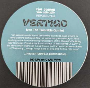 LP Ivan The Tolerable: Vertigo CLR | LTD
