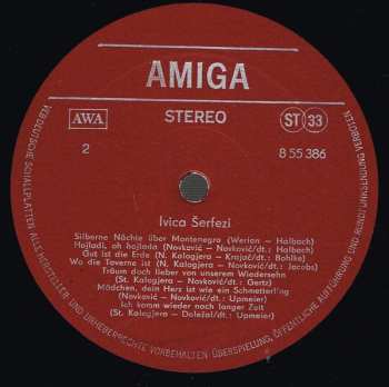LP Ivica Šerfezi: Ivica Šerfezi