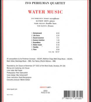 CD Ivo Perelman Quartet: Water Music