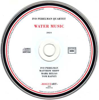 CD Ivo Perelman Quartet: Water Music