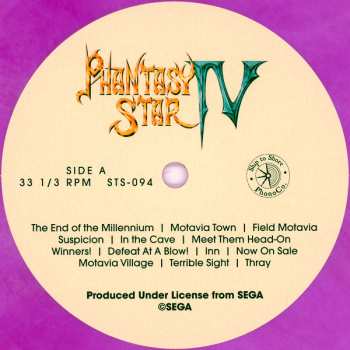2LP Izuho Takeuchi: Phantasy Star IV: End Of The Millennium CLR