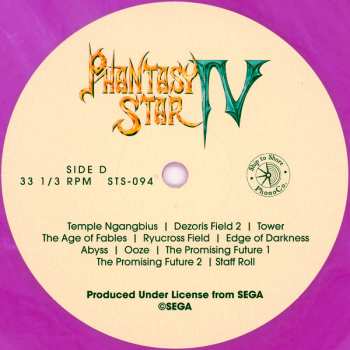 2LP Izuho Takeuchi: Phantasy Star IV: End Of The Millennium CLR