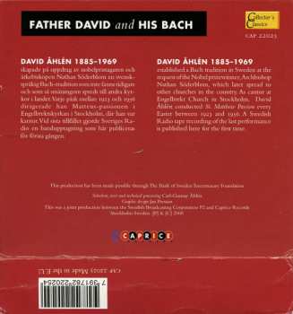 2CD/Caja Johann Sebastian Bach: Father David & His Bach: St. Matthew Passion
