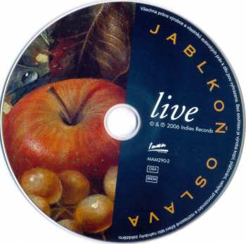CD Jablkoň: Oslava (Live)