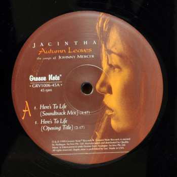 2LP Jacintha: Autumn Leaves - The Songs Of Johnny Mercer