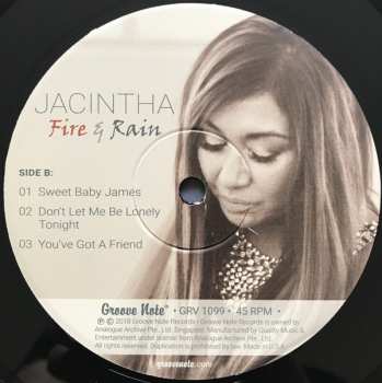 2LP Jacintha: Fire & Rain