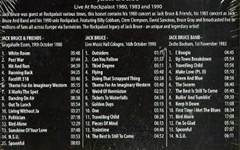5CD/2DVD/Caja Jack Bruce: Live At Rockpalast 1980, 1983 And 1990