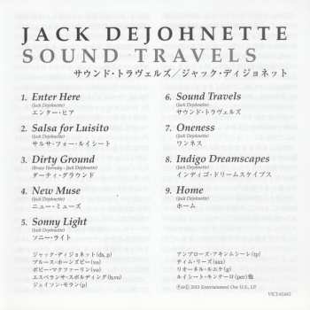CD Jack DeJohnette: Sound Travels