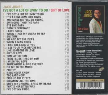 CD Jack Jones: I've Got A Lot Of Livin' To Do / Gift Of Love