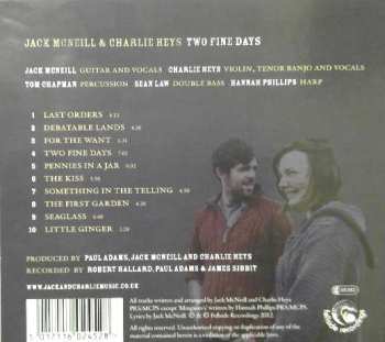 CD Jack McNeill: Two Fine Days