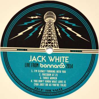 3LP/DVD/Caja Jack White: Live From Bonnaroo 2014 CLR | LTD