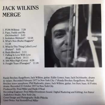 CD Jack Wilkins: Merge