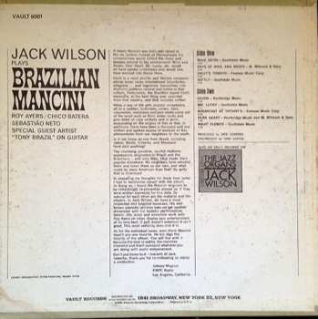 LP Jack Wilson: Plays Brazilian Mancini