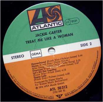 LP Jackie Carter: Treat Me Like A Woman