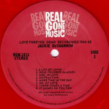 LP Jackie DeShannon: Love Forever (Demo Recordings 1966-68) CLR | LTD