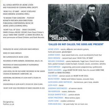 CD Jackie Leven: Lovers At The Gun Club