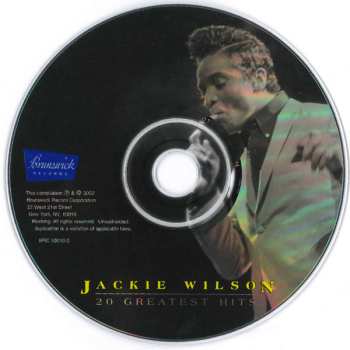 CD Jackie Wilson: 20 Greatest Hits