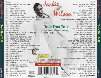 2CD Jackie Wilson: Talk That Talk: The First 5 Albums On 2CDs 1958-1960