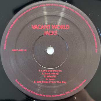 LP Jacks: Vacant World = ジャックスの世界