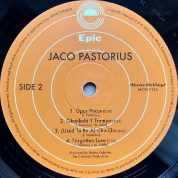 LP Jaco Pastorius: Jaco Pastorius