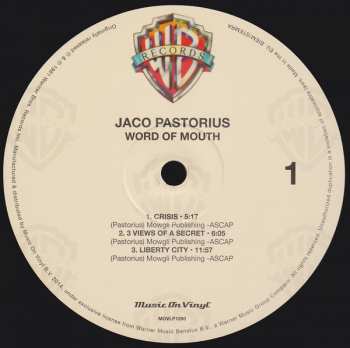 LP Jaco Pastorius: Word Of Mouth