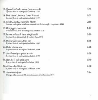 3CD/Caja Cappella Mediterranea: Motetti - Madrigali - Chansons