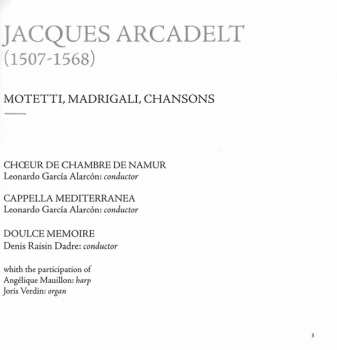 3CD/Caja Cappella Mediterranea: Motetti - Madrigali - Chansons
