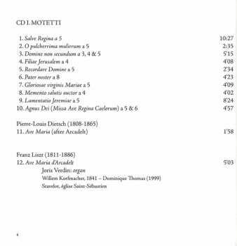 3CD/Caja Cappella Mediterranea: Motetti - Madrigali - Chansons