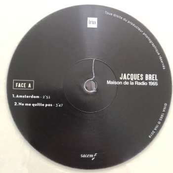 LP Jacques Brel: Amsterdam CLR