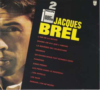 5CD/Caja Jacques Brel: Enregistrements Philips 1954-1961