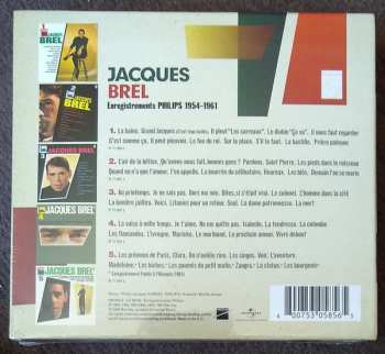 5CD/Caja Jacques Brel: Enregistrements Philips 1954-1961