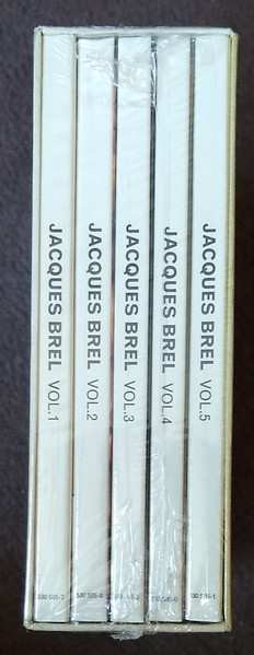 5CD/Caja Jacques Brel: Enregistrements Philips 1954-1961