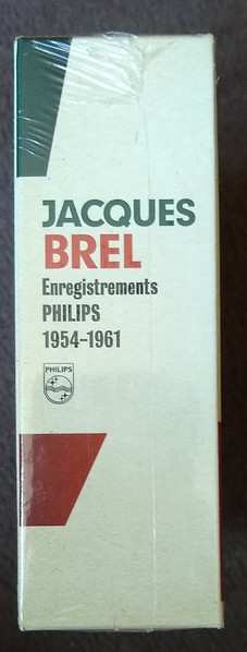 5CD/Caja Jacques Brel: Enregistrements Philips 1954-1961