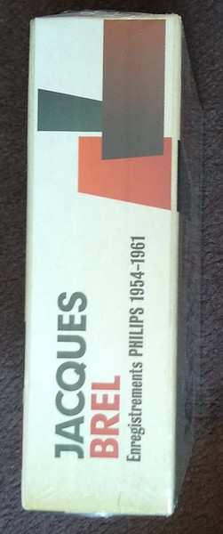 5CD/Caja Jacques Brel: Enregistrements Philips 1954-1961