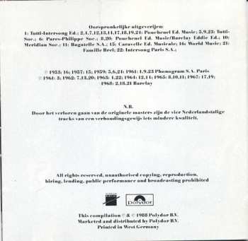 CD Jacques Brel: De 24 Grootste Successen