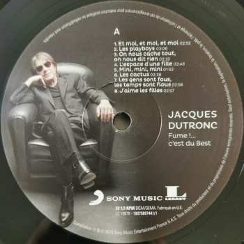 3LP Jacques Dutronc: Fume !... C'est Du Best