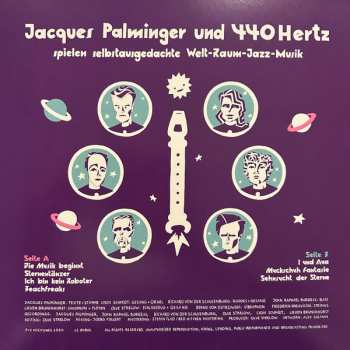 LP Jacques Palminger: Die Sehnsucht der Sterne