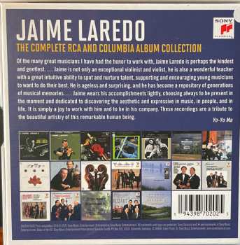 22CD/Caja Jaime Laredo: The Complete RCA And Columbia Album Collection
