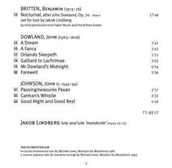 SACD Jakob Lindberg: Nocturnal