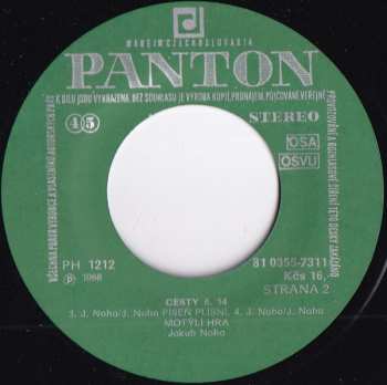 SP Jakub Noha: Cesty 14