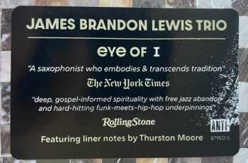 LP James Brandon Lewis Trio: Eye Of I