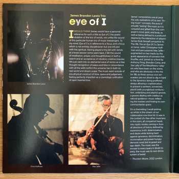 LP James Brandon Lewis Trio: Eye Of I