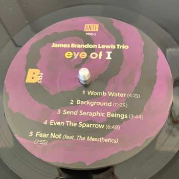 LP James Brandon Lewis Trio: Eye Of I
