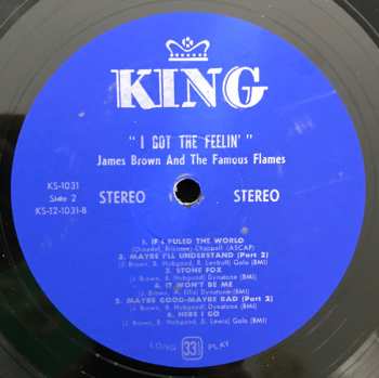 LP James Brown & The Famous Flames: I Got The Feelin'