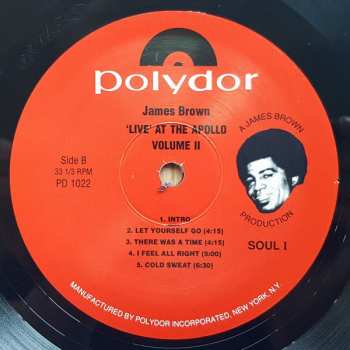 2LP James Brown & The Famous Flames: Live At The Apollo Volume II